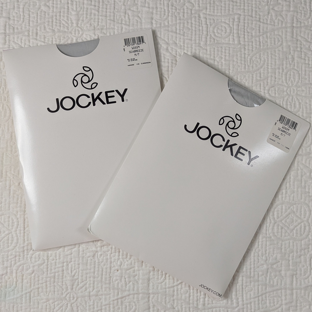 Jockey Pantyhose/Tights Seabreeze Women's  Size‎ M/T RARE VTG NWT (Lot2) - Picture 5 of 5